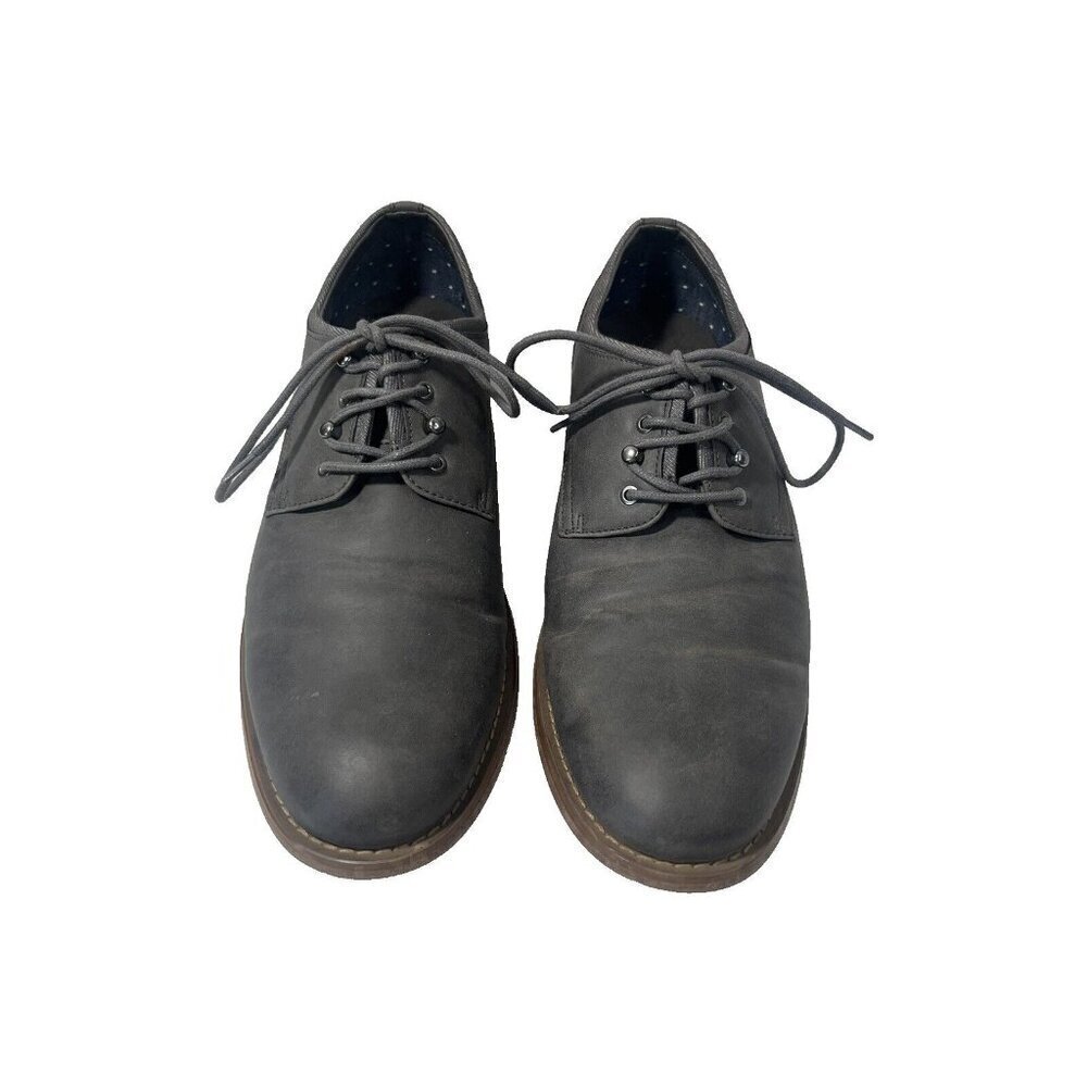 Hawker Rye Porewia Speed Lace Derby leather Gray Size 10.5